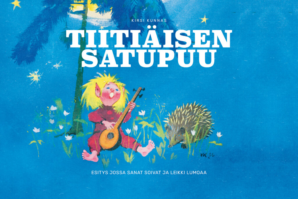 Tiitiäisen satupuun kirjan kansikuva