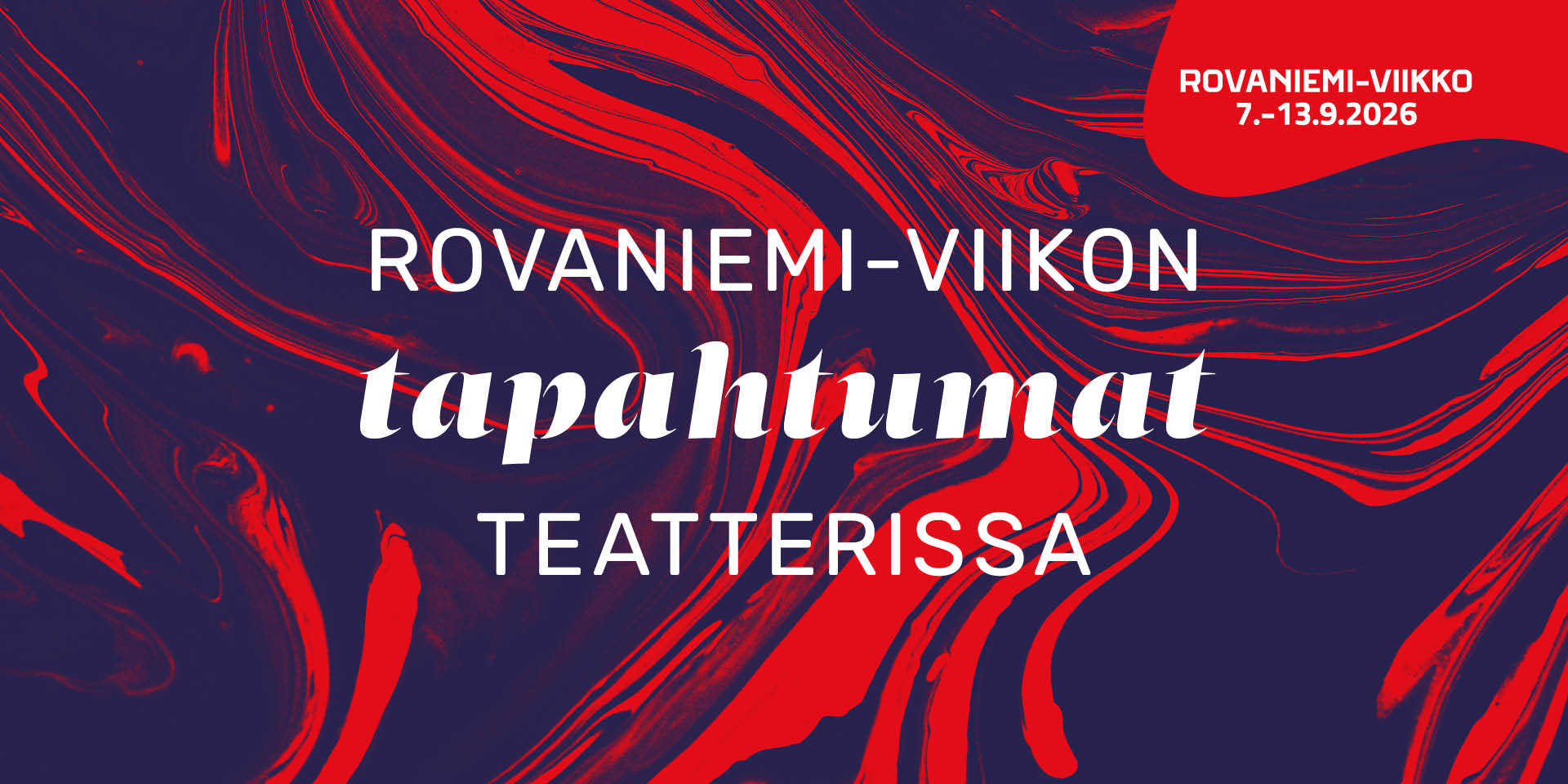 Rovaniemen Teatterissa tapahtuu Rovaniemi-viikolla